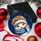 Adorable Winter Hedgehog Christmas Ornament - Perfect Holiday Decor for Lovers of Hedgies-[Heartfelt Family Gift]