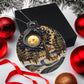 Village Quilling Effect Acrylic Ornament-[Heartfelt Family Gift]