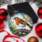 Bird Acrylic Christmas Ornament-[Heartfelt Family Gift]