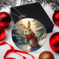 Bunny Christmas Tree Ornament Acrylic Ornament-[Heartfelt Family Gift]