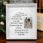 Personalized Dog Photo and Name Acrylic Christmas Ornament-[Heartfelt Family Gift]