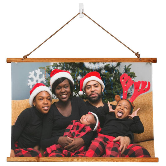 Custom Family Photo Canvas - Personalized 26x36 Hanging Gift with Your Own Image-[Heartfelt Family Gift]