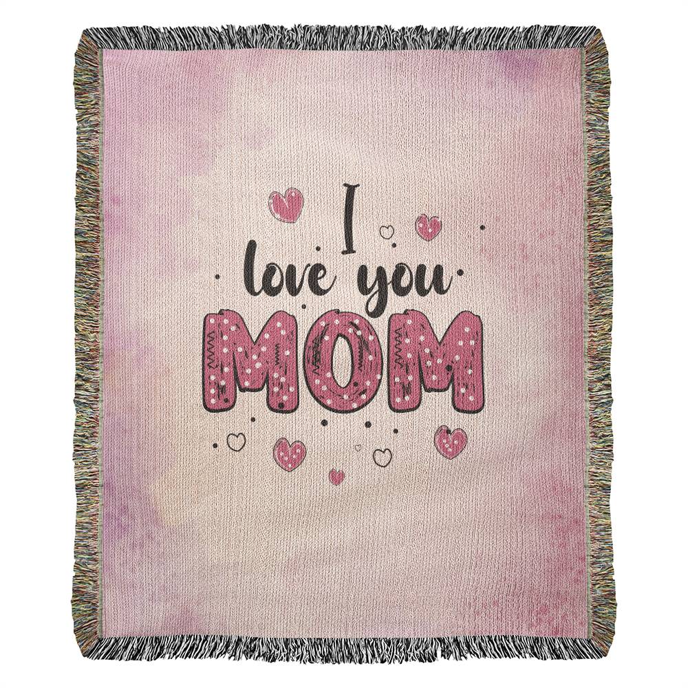 Mom Woven Blanket Gift-[Heartfelt Family Gift]