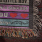 Firefighter Woven Throw Blanket for Mom - Perfect Gift for Mothers Day-[Heartfelt Family Gift]