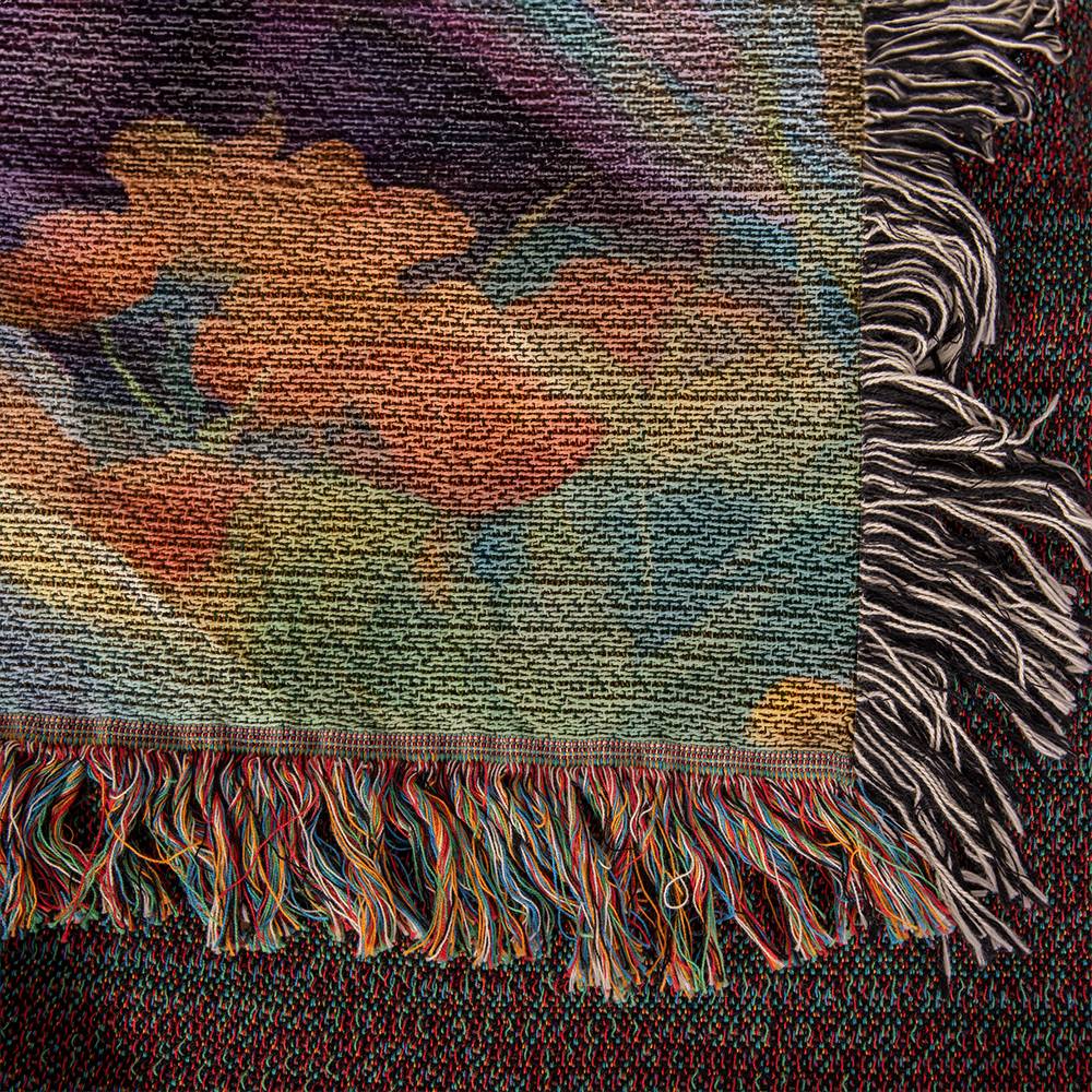 Labrador Retriever Woven Blanket Tapestry - Cozy Home Decor for Dog Lovers-[Heartfelt Family Gift]