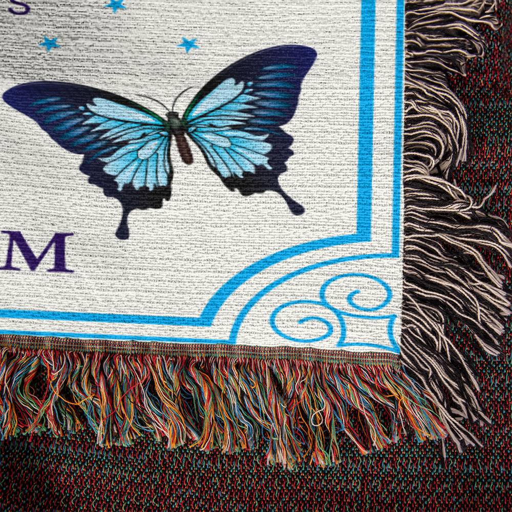 Cherish Your Daughter with Our Handcrafted Woven Blanket - Perfect Gift for Any Occasion-[Heartfelt Family Gift]