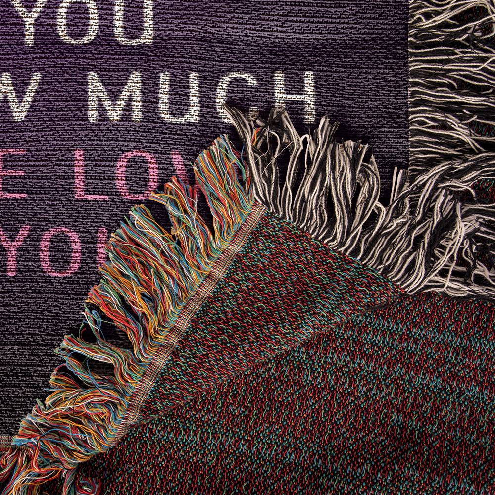 Mom Woven Blanket Gift-[Heartfelt Family Gift]