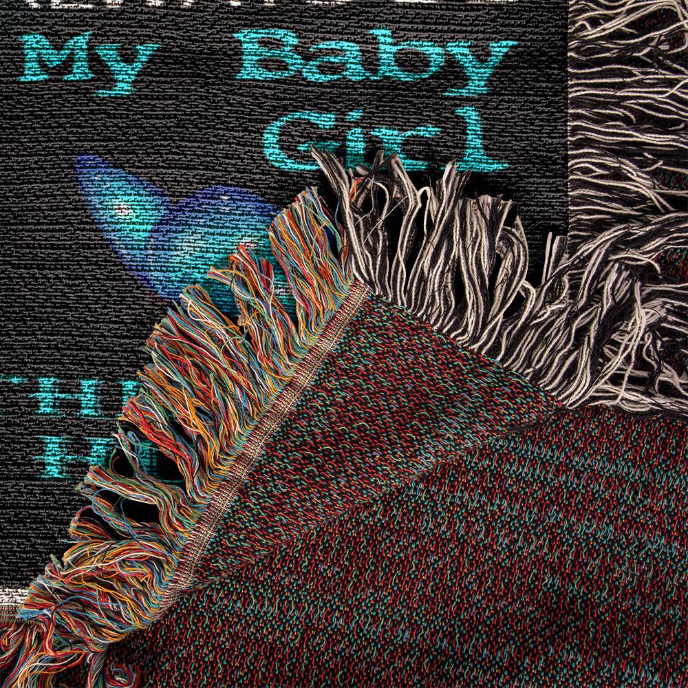 Daughter Woven Blanket Gift-[Heartfelt Family Gift]
