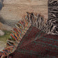 Watercolor Collie Woven Blanket Tapestry - Beautiful Home Decor-[Heartfelt Family Gift]