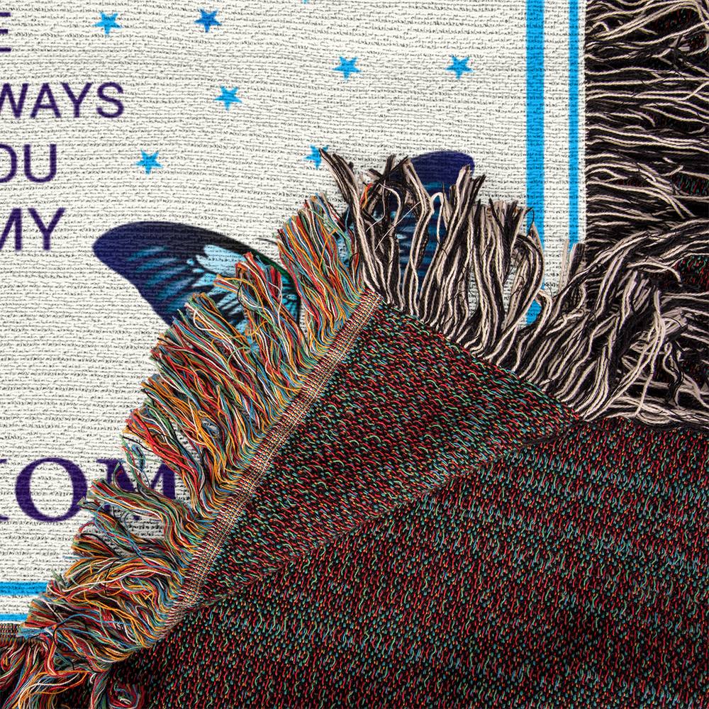 Cherish Your Daughter with Our Handcrafted Woven Blanket - Perfect Gift for Any Occasion-[Heartfelt Family Gift]