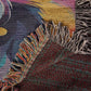 Watercolor Border Collie Blanket Tapestry - Pastel Design-[Heartfelt Family Gift]