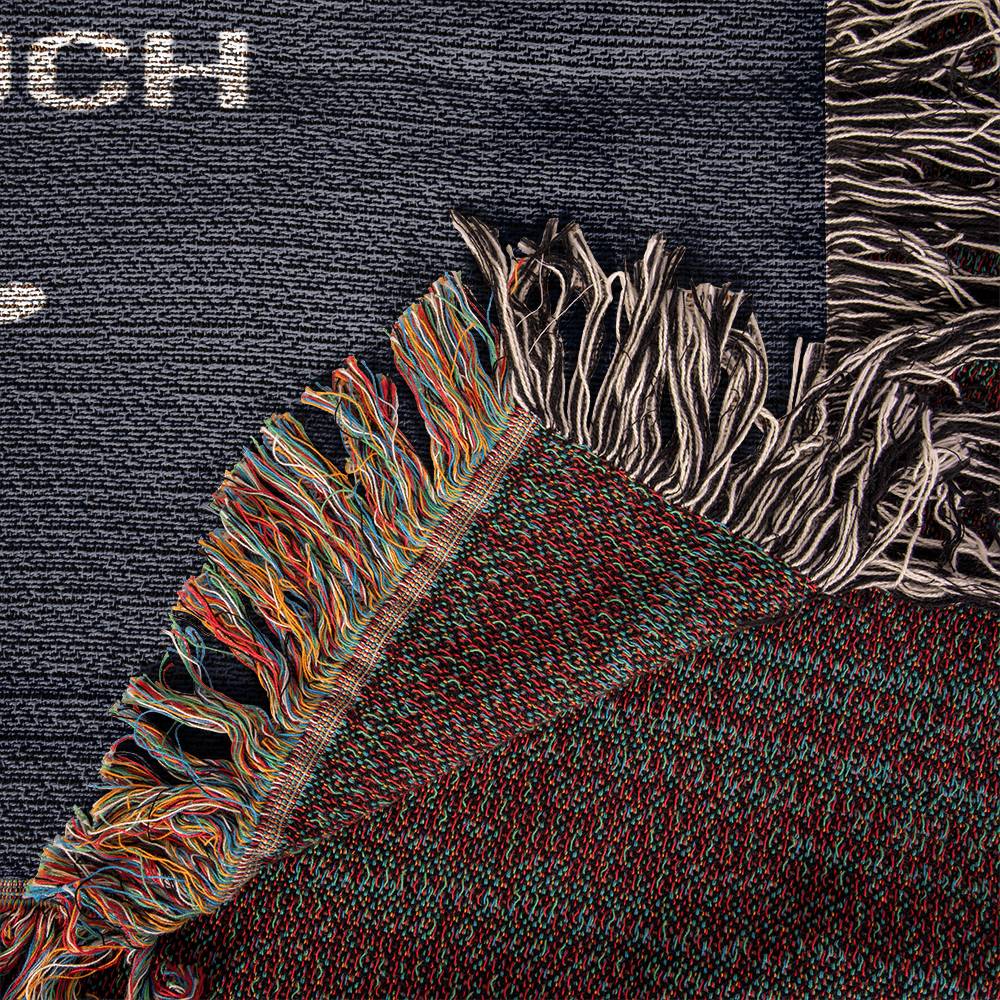 Grandpa Woven Blanket Gift-[Heartfelt Family Gift]