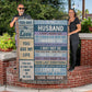 Monogrammed Husband Woven Blanket Gift - Perfect for Your Special Partner-[Heartfelt Family Gift]