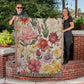 June birth flower month Woven blanket - Roses and Honeysuckle-[Heartfelt Family Gift]