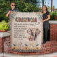 Grandma Woven Blanket-[Heartfelt Family Gift]