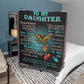 Daughter Woven Blanket Gift-[Heartfelt Family Gift]