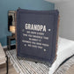 Grandpa Woven Blanket Gift-[Heartfelt Family Gift]