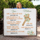 Personalized Christian Woven Tapestry Blanket Throw - Ideal for Affirmations Bible Study and Home Decor-[Heartfelt Family Gift]