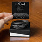 Dad Cross Mens Cross Bracelet-[Heartfelt Family Gift]