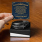 Future Husband Mens Cross Bracelet-[Heartfelt Family Gift]