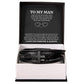 To My Man Forever and Always Mens Cross Bracelet-[Heartfelt Family Gift]