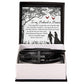 To My Husband in Heaven Mens Cross Bracelet-[Heartfelt Family Gift]