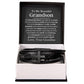 Grandson from Grandma Mens Cross Bracelet-[Heartfelt Family Gift]