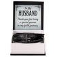 Husband Faith Mens Cross Bracelet-[Heartfelt Family Gift]