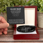 To My Man Forever and Always Mens Cross Bracelet-[Heartfelt Family Gift]