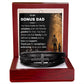 Stepfather Mens Cross Bracelet-[Heartfelt Family Gift]