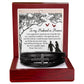 To My Husband in Heaven Mens Cross Bracelet-[Heartfelt Family Gift]