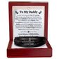 Father to Be Mens Cross Bracelet-[Heartfelt Family Gift]