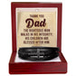 Thank You Dad Mens Cross Bracelet-[Heartfelt Family Gift]