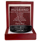 Husband One Year Anniversary Mens Cross Bracelet-[Heartfelt Family Gift]