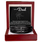 Dad Cross Mens Cross Bracelet-[Heartfelt Family Gift]