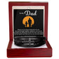 Dad  Men's Cross Bracelet-[Heartfelt Family Gift]