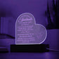To My Soulmate Heart Engraved Plaque Gift for Wife Girlfriend Husband-[Heartfelt Family Gift]