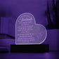 To My Soulmate Heart Engraved Plaque Gift for Wife Girlfriend Husband-[Heartfelt Family Gift]