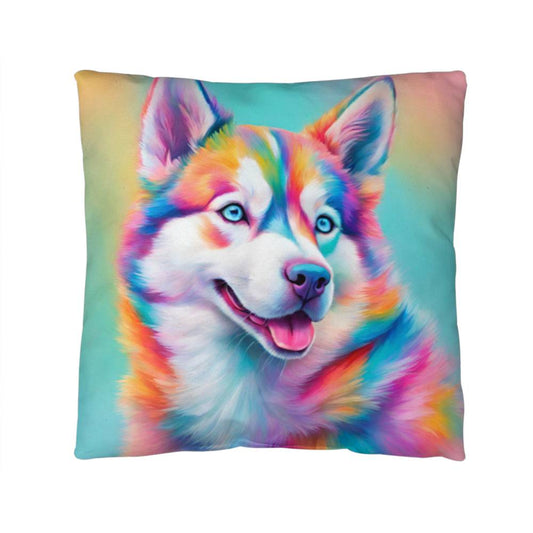 Pastel Husky Dog Pillow in 5 Sizes - Perfect for Any Dog Lovers Home-[Heartfelt Family Gift]