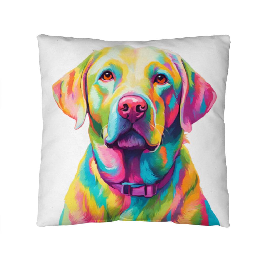 Pastel Labrador Pillow in 5 sizes.-[Heartfelt Family Gift]
