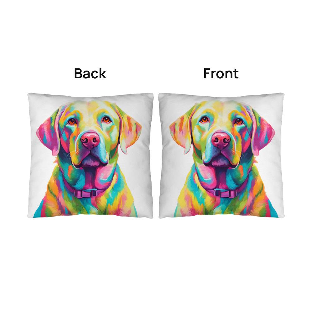 Pastel Labrador Pillow in 5 sizes.-[Heartfelt Family Gift]