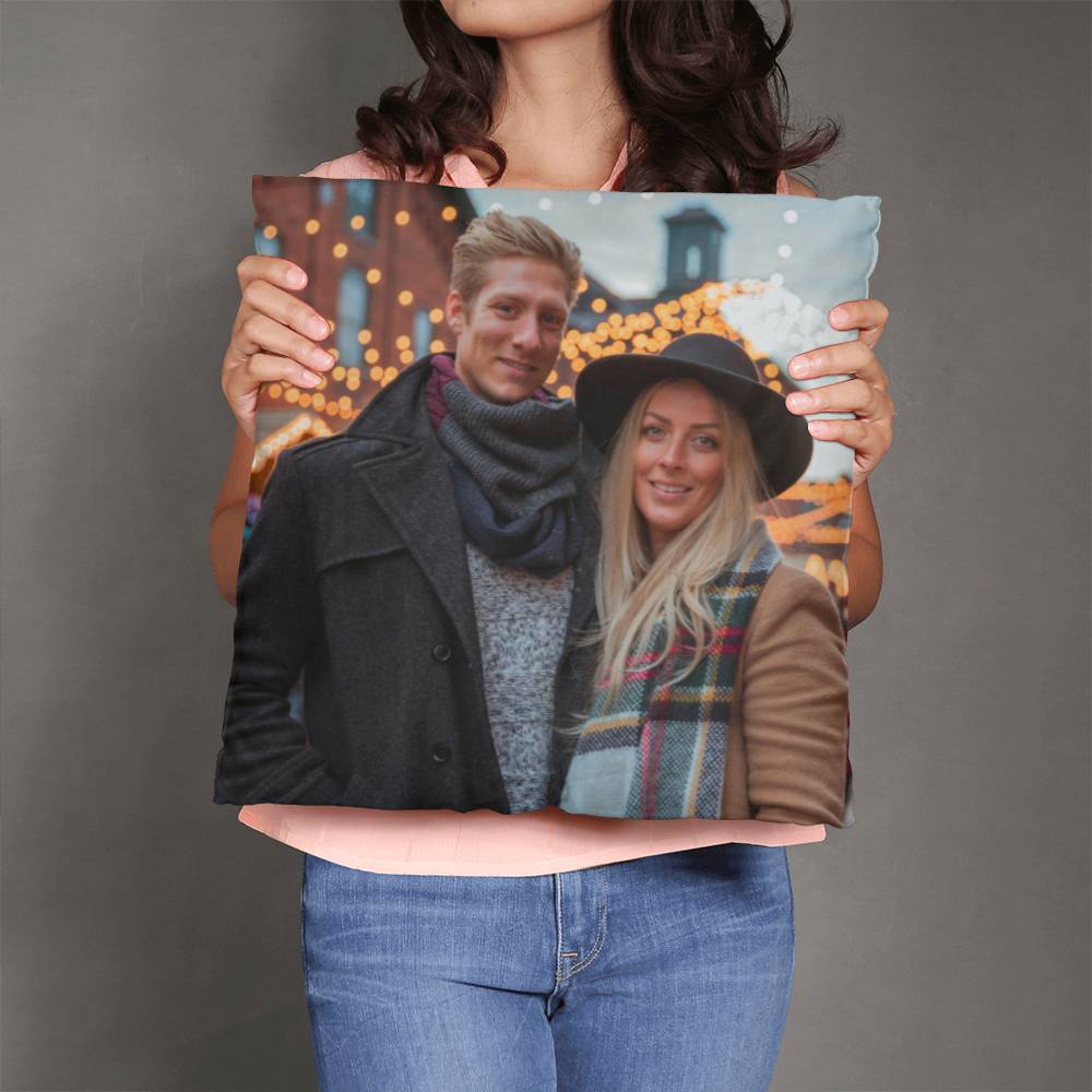 Personalized Double-Sided Photo Pillow - Perfect Gift for Any Occasion-[Heartfelt Family Gift]