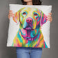 Pastel Labrador Pillow in 5 sizes.-[Heartfelt Family Gift]