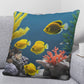Coral Reef  2 Sided Tropical Fish Throw Pillow  in 5 Sizes-[Heartfelt Family Gift]