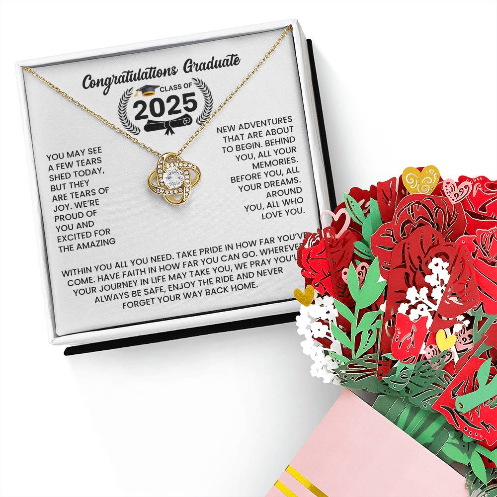 Graduation Necklace - Class of 2025-[Heartfelt Family Gift]