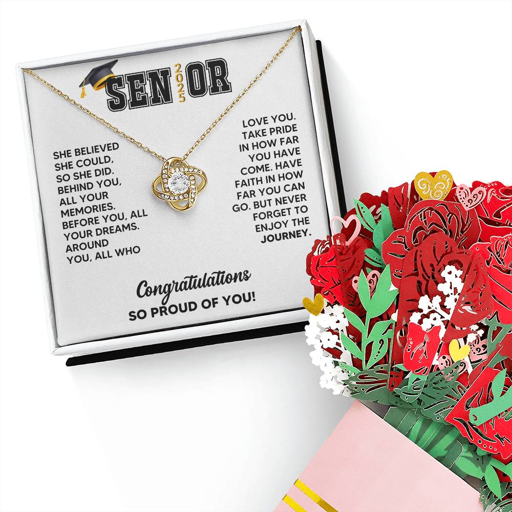 Graduation Necklace - Class of 2025-[Heartfelt Family Gift]