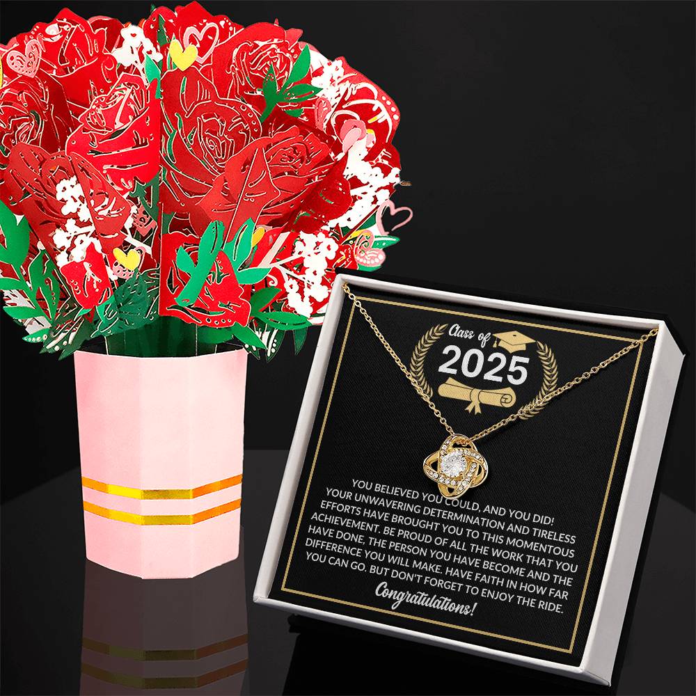 Graduation Necklace - Class of 2025-[Heartfelt Family Gift]