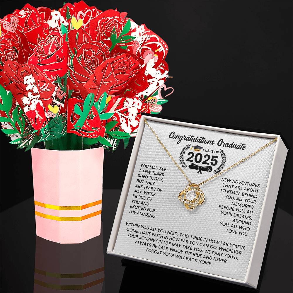 Graduation Necklace - Class of 2025-[Heartfelt Family Gift]