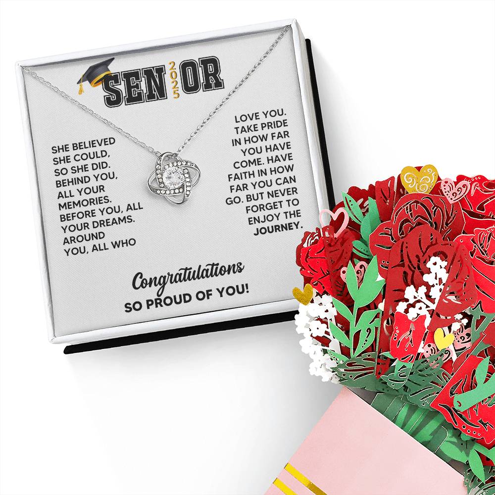 Graduation Necklace - Class of 2025-[Heartfelt Family Gift]