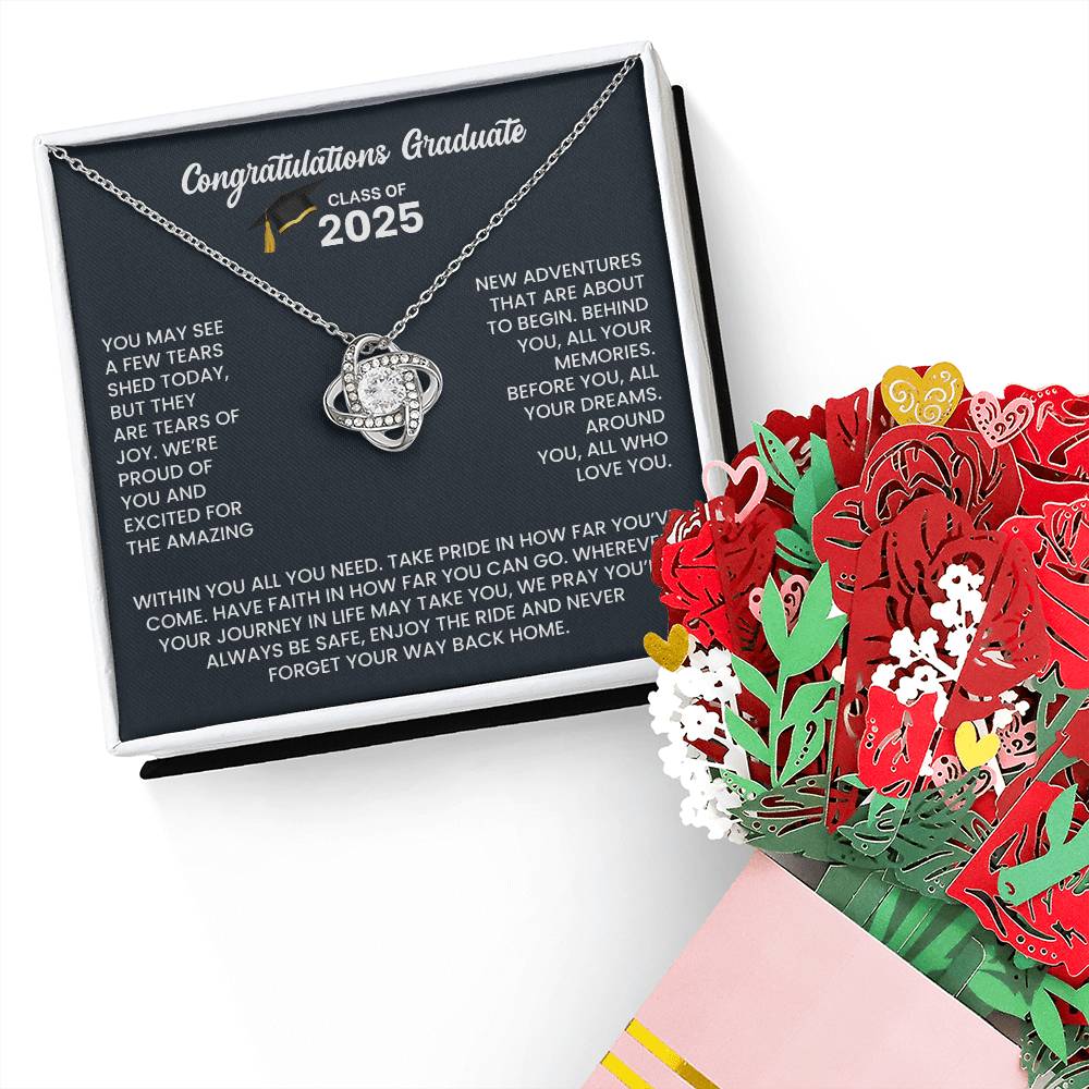 Graduation Necklace - Class of 2025-[Heartfelt Family Gift]